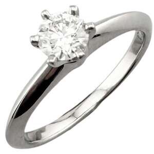 TIFFANY Silver Diamond Ring